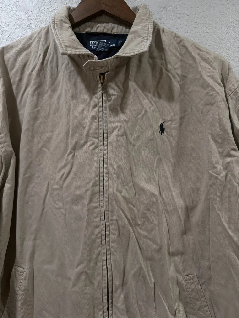 Polo Ralph Lauren Men’s Bi-Swing Jacket in Khaki Size Large